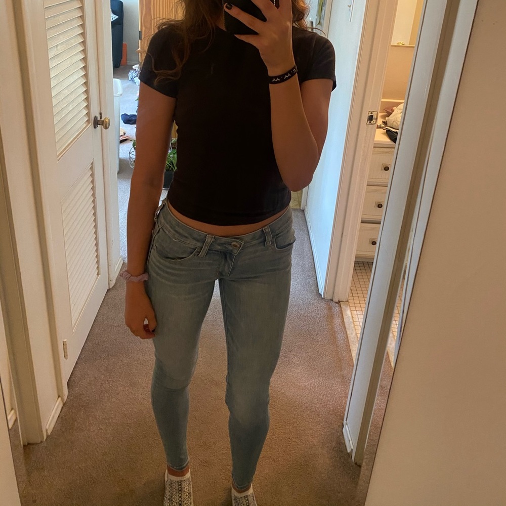 Light Blue American Eagles Long Jeans